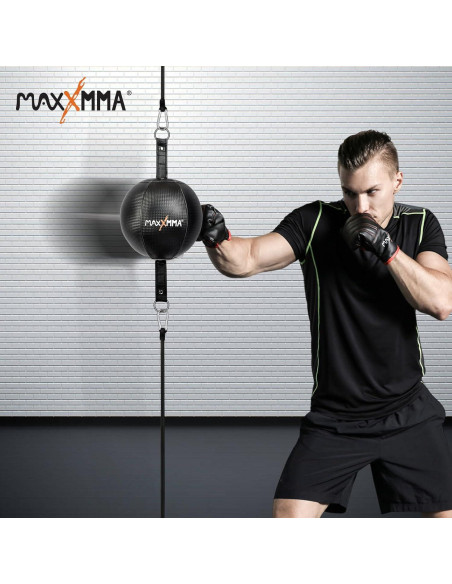 Bola de Doble Extremo MaxxMMA con Bomba y Accesorios