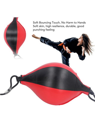 Saco de Boxeo Doble Extremo Fockety PU Ajustable 17cm
