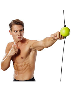 Entrenador de Reflexión Feishibang para Boxeo con Ventosas 2