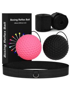 Bola de Reflexión de Boxeo Genérico con Envolturas - 2 Niveles