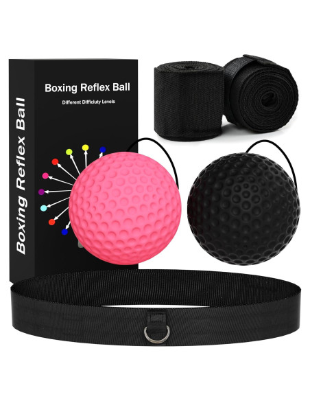 Bola de Reflexión de Boxeo Genérico con Envolturas - 2 Niveles