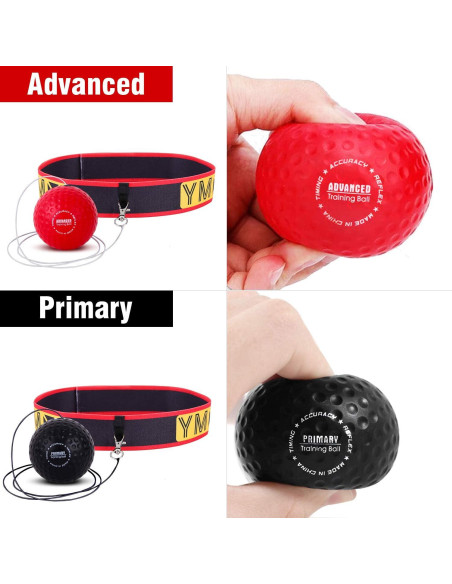 Bola de Reflexión YMX BOXING - Entrenamiento Ajustable para Boxeo