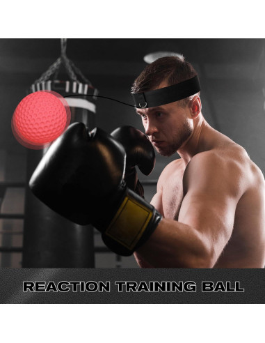 Bola de Reflexión de Boxeo Genérico con Envolturas - 2 Niveles