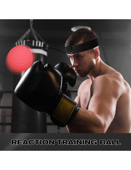 Bola de Reflexión de Boxeo Genérico con Envolturas - 2 Niveles