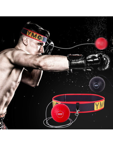 Bola de Reflexión YMX BOXING - Entrenamiento Ajustable para Boxeo