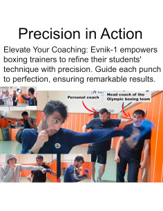 Simulador de Boxeo Evnik-1 - Entrenador de Velocidad 5.4kg 2