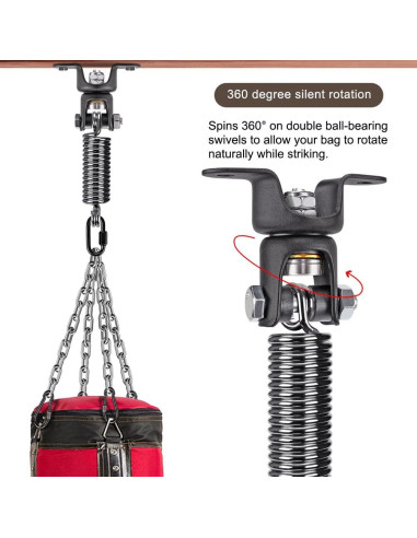 Soporte de Bolsa de Boxeo BeneLabel BHBC-04-1 con Resorte