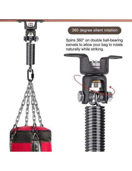 Soporte de Bolsa de Boxeo BeneLabel BHBC-04-1 con Resorte