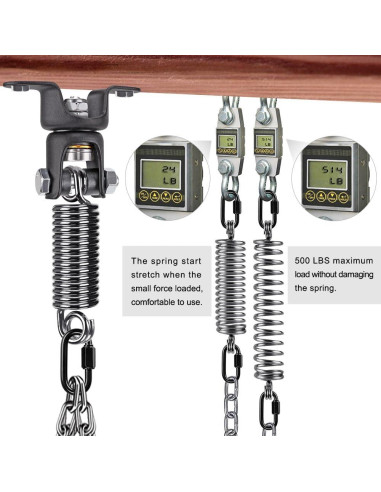 Soporte de Bolsa de Boxeo BeneLabel BHBC-04-1 con Resorte