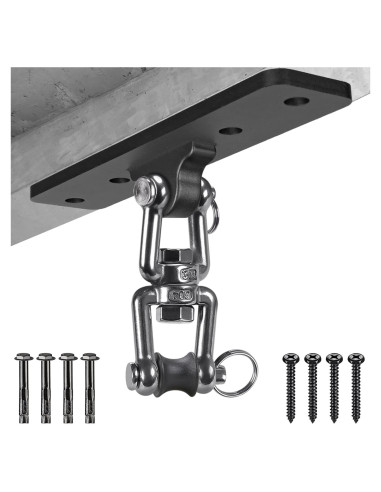 Soporte de Techo para Bolsa Pesada Lifeswell 272 kg Rotación 360