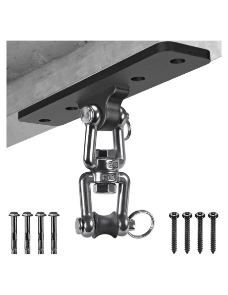 Soporte de Techo para Bolsa Pesada Lifeswell 272 kg Rotación 360