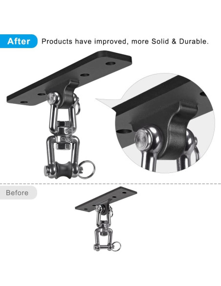 Soporte de Techo para Bolsa Pesada Lifeswell 272 kg Rotación 360