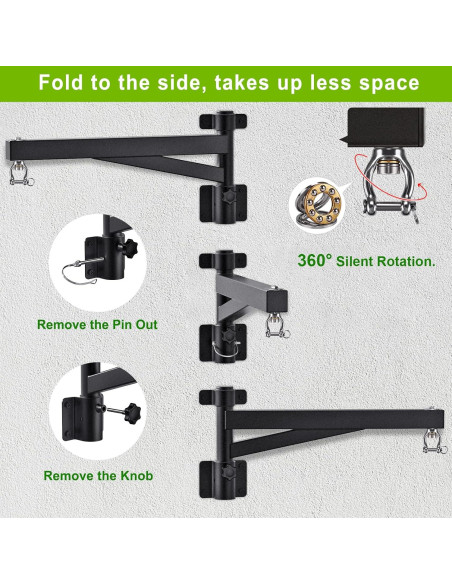 Soporte de Bolsa de Boxeo BeneLabel 24" Plegable 800 LB