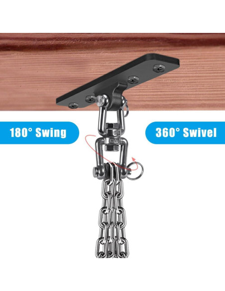 Soporte de Techo para Bolsa Pesada Lifeswell 272 kg Rotación 360