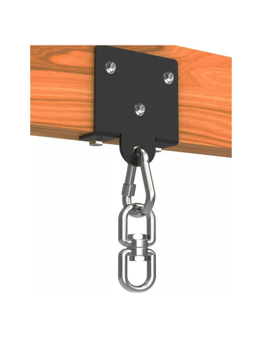 Soporte para Saco de Boxeo Homydom 158 kg Acero Negro