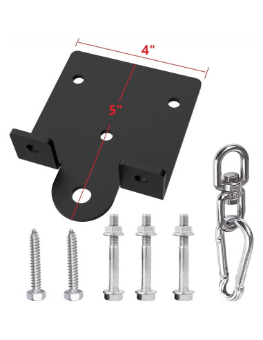 Soporte para Saco de Boxeo Homydom 158 kg Acero Negro
