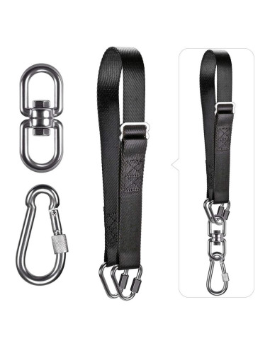 Soporte para Saco de Boxeo Dolibest con Correa Ajustable 1000 lbs