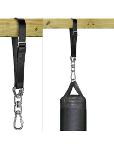 Soporte para Saco de Boxeo Dolibest con Correa Ajustable 1000 lbs 2
