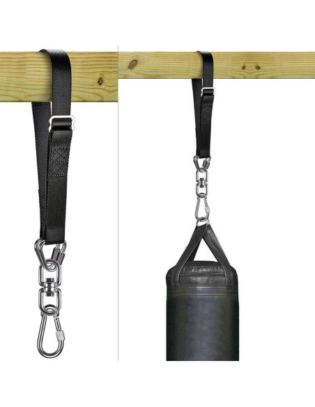 Soporte para Saco de Boxeo Dolibest con Correa Ajustable 1000 lbs