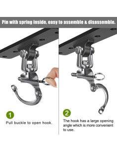 Soporte para Saco de Boxeo Dolibest DBSH-23-03 408 kg 2