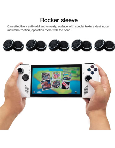 Tapas de Joystick de Silicona Acupress 10-Pack para PS4 PS3 Xbox