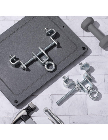 Soporte de Bolsa Pesada MorningRo para Viga I - 2 Pcs, Acero