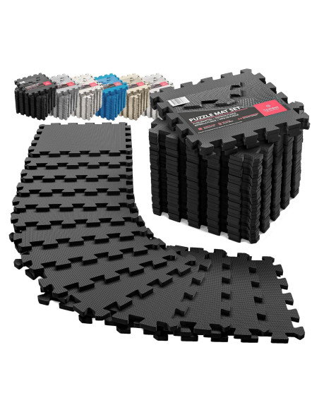 Alfombrilla de Ejercicio BeMaxx - 18 Piezas EVA 1.67 m