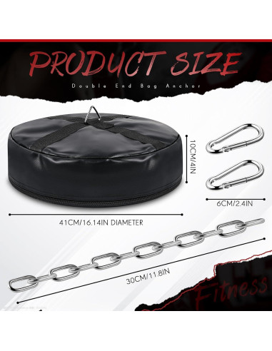 Ancla de Bolsa de Doble Extremo Sonwyoung para Boxeo y MMA