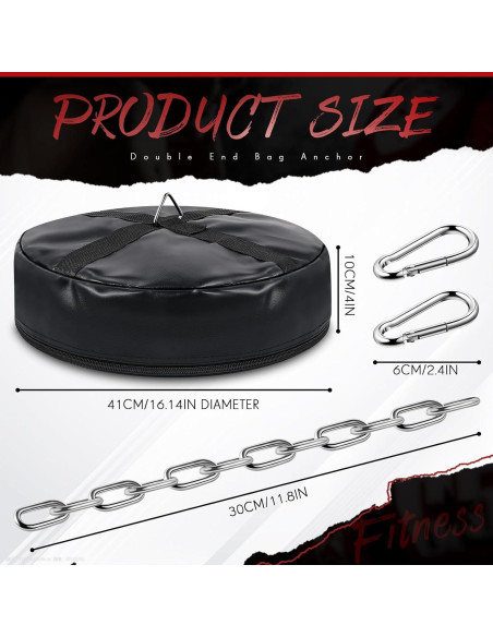 Ancla de Bolsa de Doble Extremo Sonwyoung para Boxeo y MMA