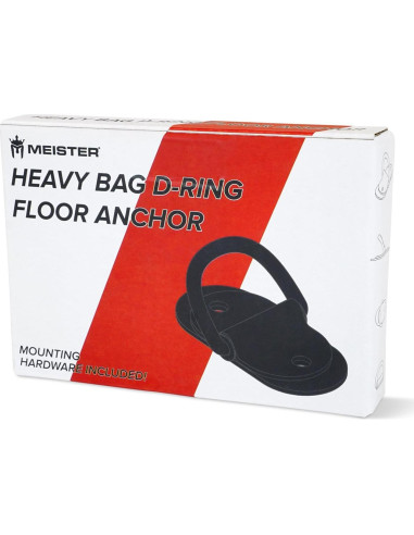 Anclaje de Suelo D-Ring Meister para Saco Pesado Doble Cara
