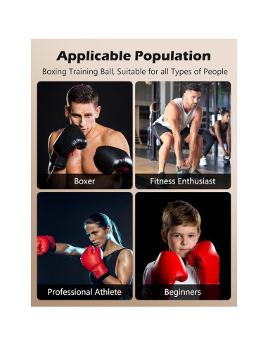 Bola de Reflexión de Boxeo Olook Verde con Banda Ajustable