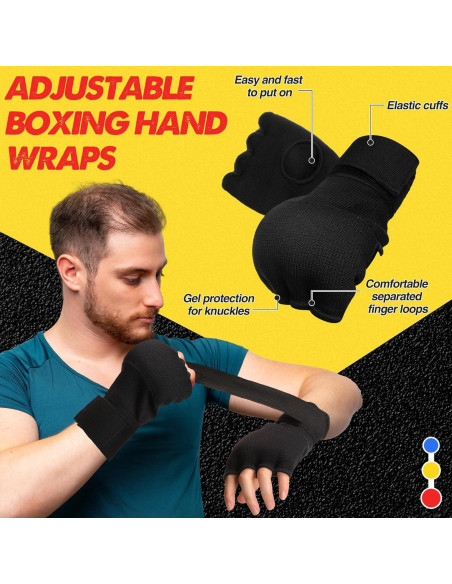 Juego de Boxeo WinnerWhy SHQ1785 con 3 Pelotas y Guantes