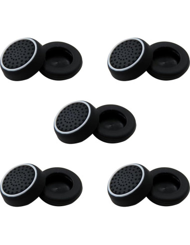Tapas de Joystick de Silicona Acupress 10-Pack para PS4 PS3 Xbox