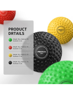 Bola de Reflexión de Boxeo PROIRON con Gafas de Seguridad 2