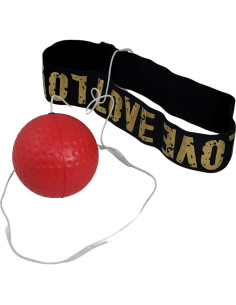 Bola de Reflexión de Boxeo Ideas de Vida Perfecta - Entrenador con Banda Elástica 2