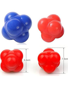 Pelota de Reacción de Goma FMELAH para Entrenamiento Deportivo 2