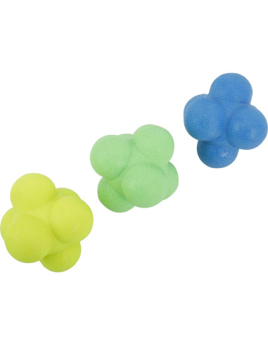 Pelotas de Reacción de Caucho Yaegoo - 6 Piezas para Entrenamiento