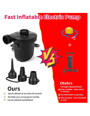 Saco de Boxeo Inflable JUOIFIP 165 cm con Guantes y Bomba