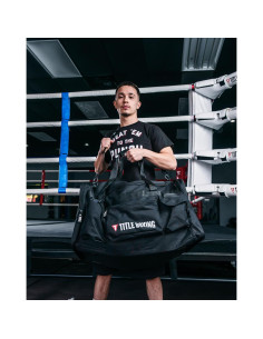 Bolsa de Equipo Deluxe Title Boxing - Duffle Deportiva Negra 2