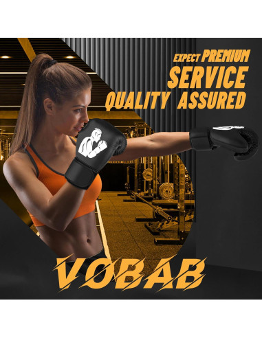 Saco de Boxeo Vobab 178 cm con Soporte Plegable para Adultos