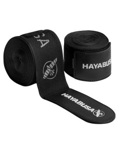 Vendas de Boxeo Hayabusa Deluxe 180" Nylon Unisex Negro