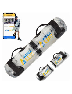 Kit de Entrenamiento Portátil AQUA LIFT - Pesas de Agua Ajustables 2.5 a 10 kg