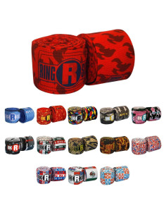 Vendajes de Mano Ringside Apex 457 cm para Boxeo - Color Fuego
