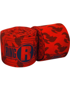 Vendajes de Mano Ringside Apex 457 cm para Boxeo - Color Fuego 2