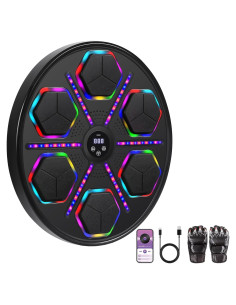 Máquina de Boxeo Musical QEIFEII 9 Modos Bluetooth 2.08kg