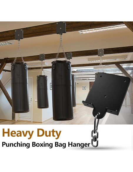 Soporte para Bolsa de Boxeo Pesado AIYOTAR 544kg 360