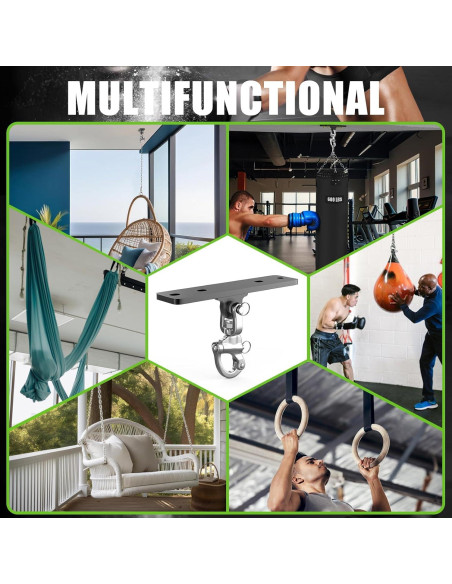 Soporte para Saco de Boxeo Eapele, Resistente hasta 272 kg