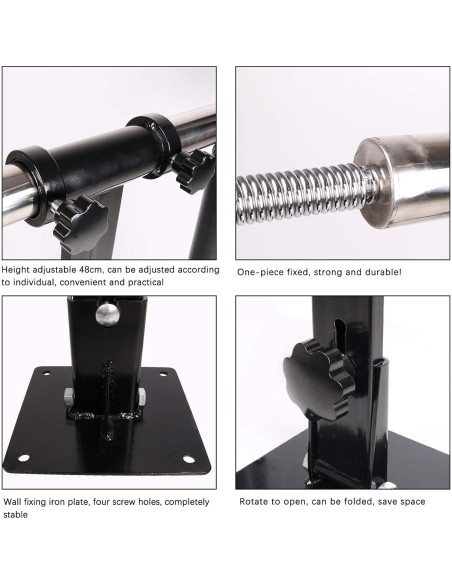 Barra de Boxeo Montada en Pared INNOLIFE 71.9x112cm 7kg
