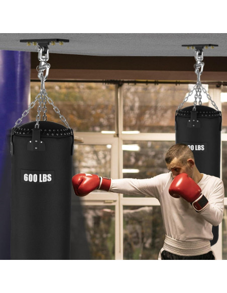 Soporte para Saco de Boxeo Eapele, Resistente hasta 272 kg