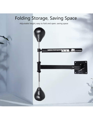 Barra de Boxeo Montada en Pared INNOLIFE 71.9x112cm 7kg